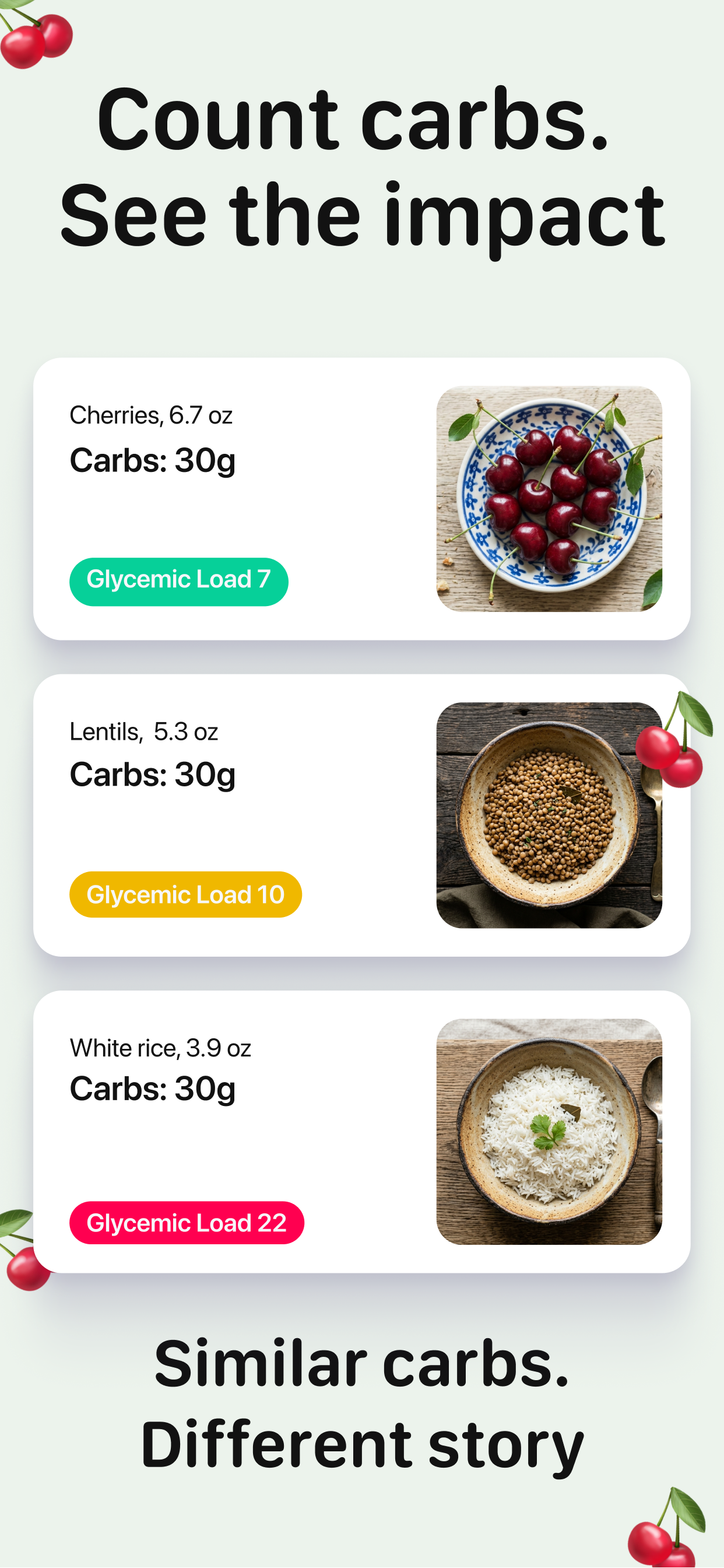 Izi: Glycemic Index & Load screenshot 6