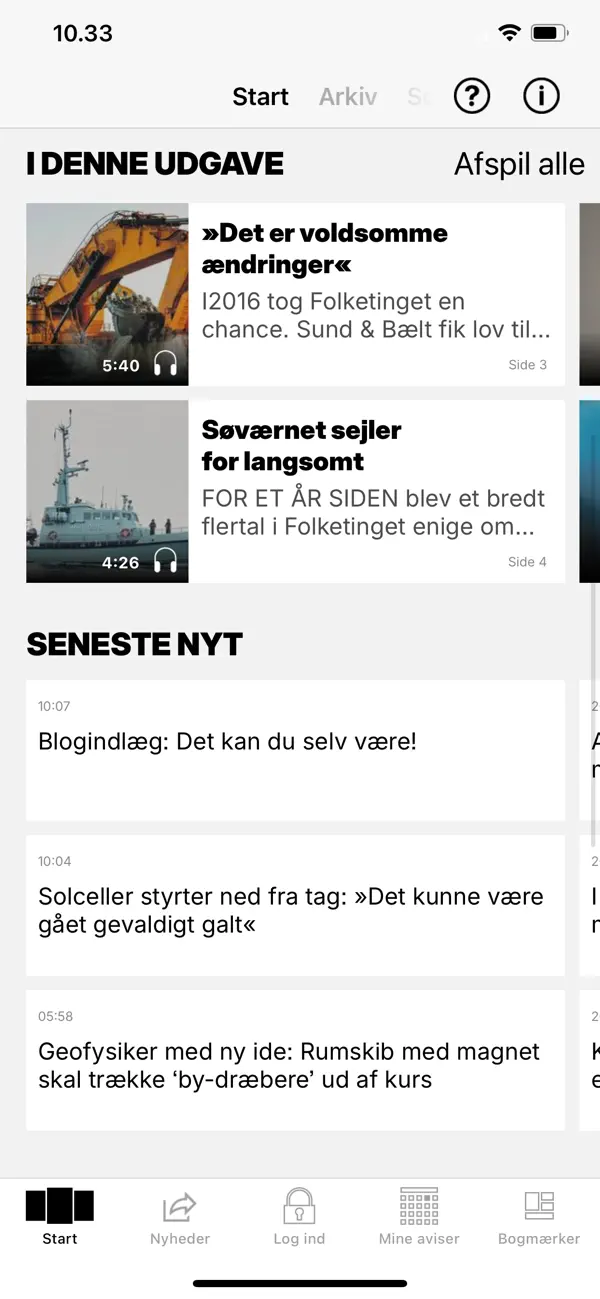 Screenshot #2 pour Ingeniøren e-avis
