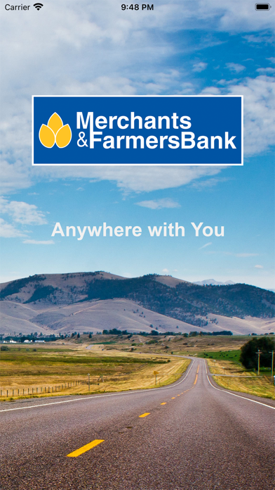 Screenshot 1 of Merchants and Farmers Bank App