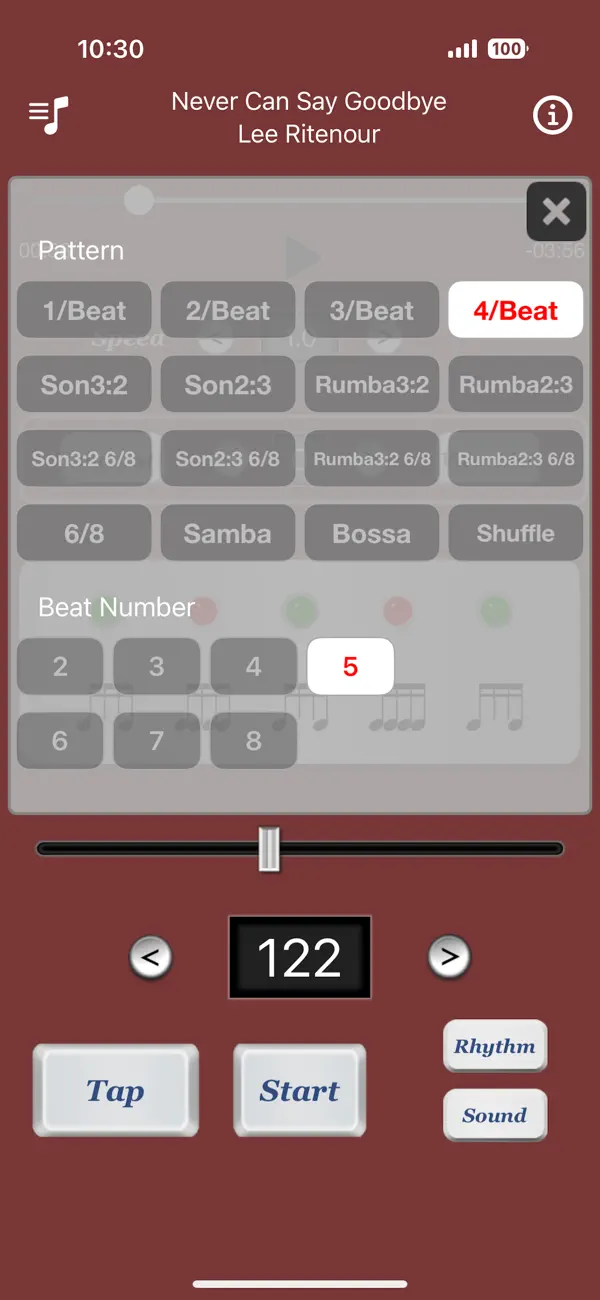 Screenshot #3 pour Metronome with Player