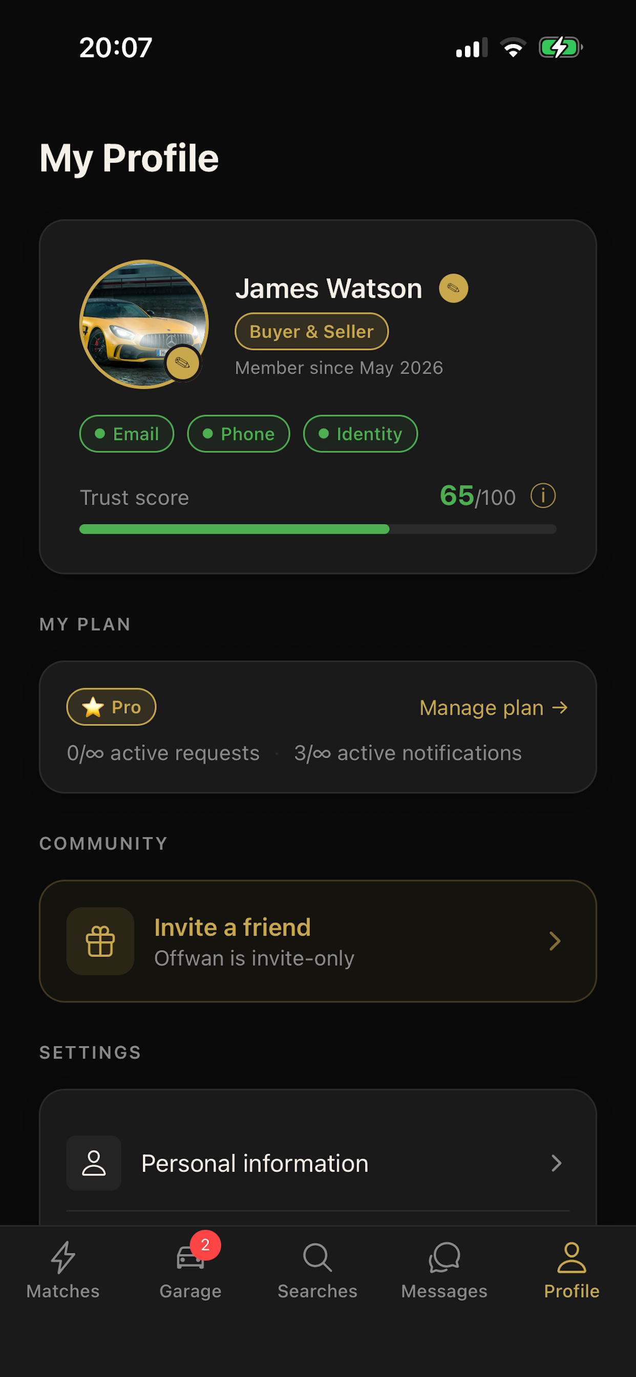 Offwan screenshot 2
