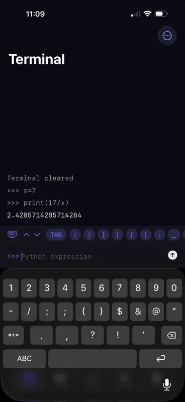 Vesper Python REPL & Editor screenshot 8 of 10