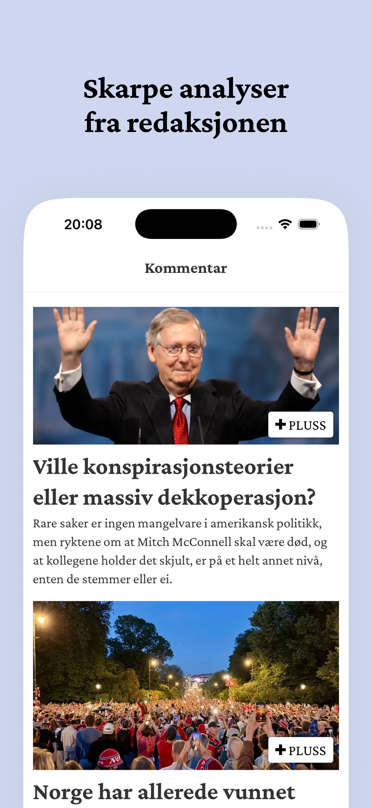 Avisen Minerva screenshot 3