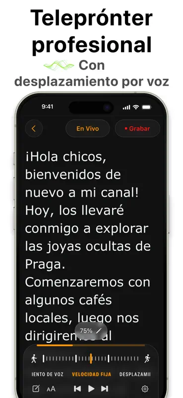 Teleprónter screenshot 1 of 5