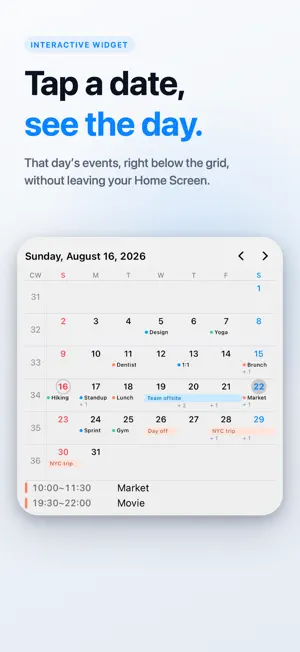 WeekPeek screenshot 3