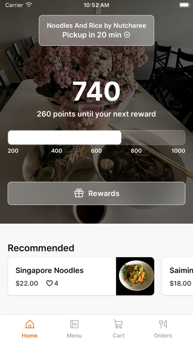 Noodles and Rice By Nutcharee app screenshot