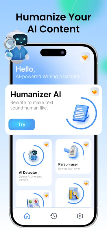 Writefast: Less AI Writing screenshot 1 of 4