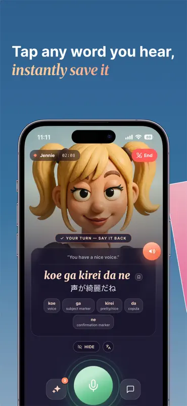 Mad Fluent - AI Language Tutor screenshot 4 of 7