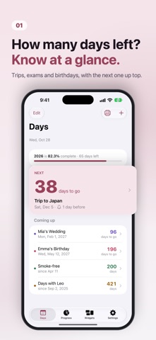 Time Progress: Day Countdown Screenshot 1 of 6
