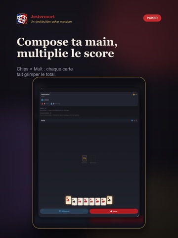 Jestermort iPad screenshot