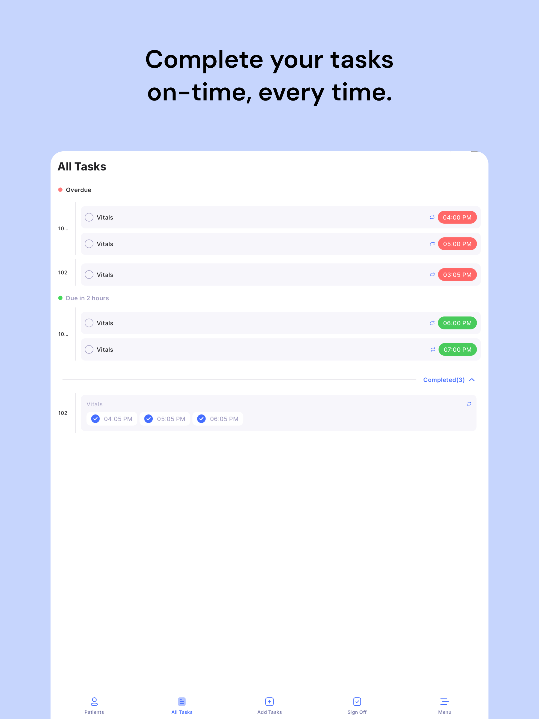 NurseTasks
