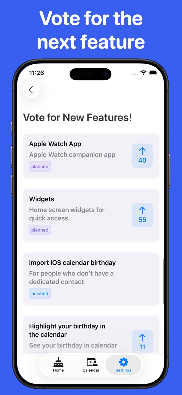 Birthday Reminder: CandlesUp screenshot 10