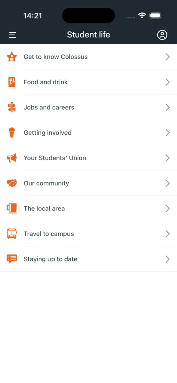 Screenshot #2 pour Official Royal Holloway app