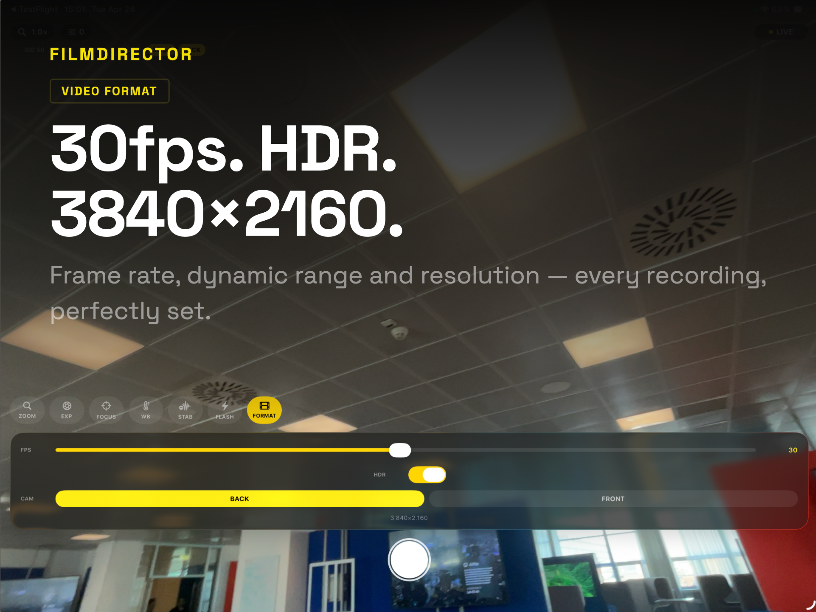FilmDirector - Pro Camera screenshot 10