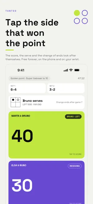 Tanteo: Padel Score Tracker screenshot 1