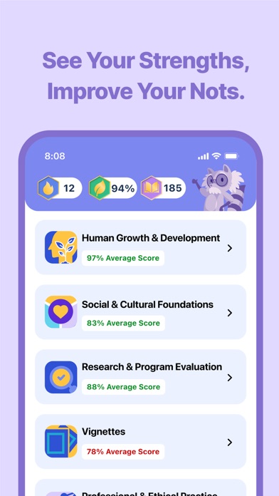 NCE Exam Prep 2026 | EZPrep screenshot