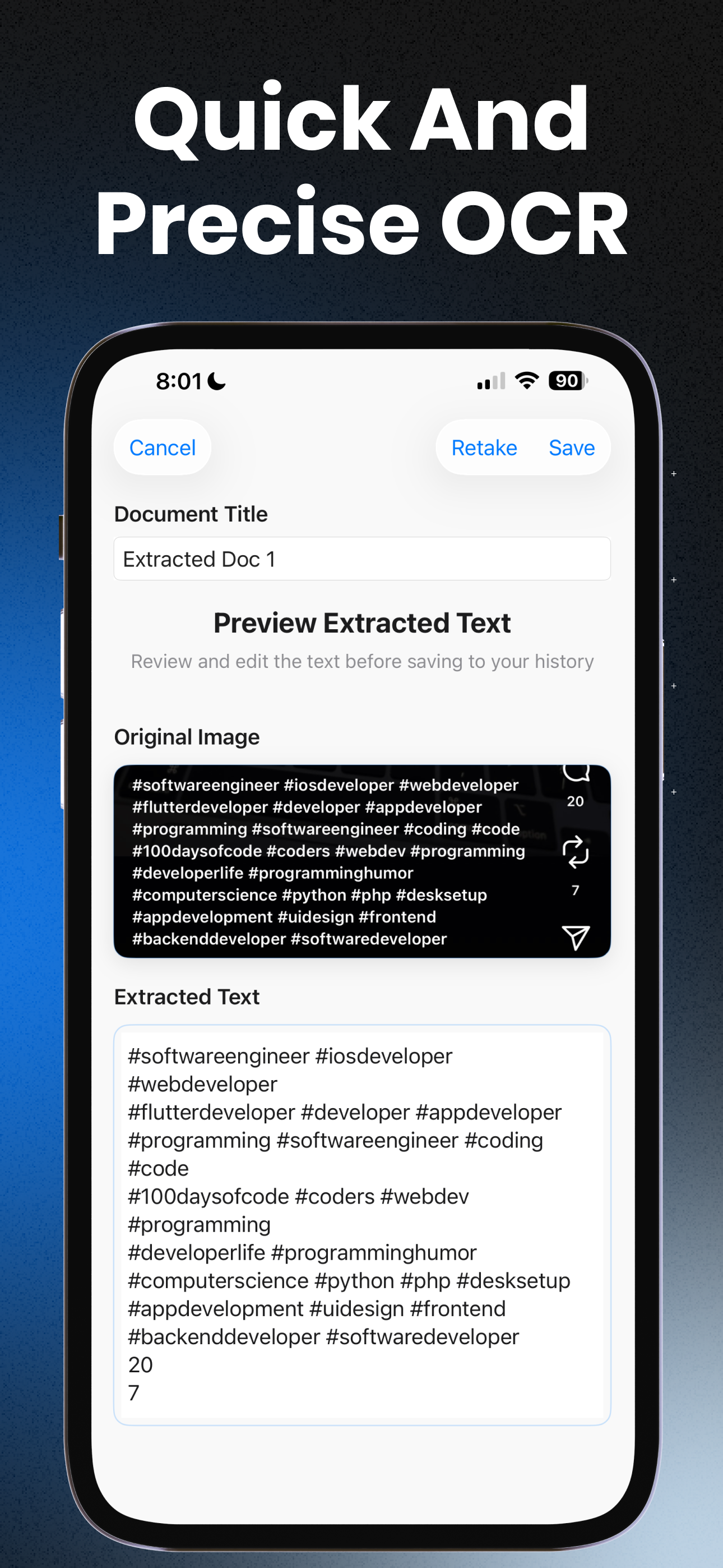 OCRForge: OCR Scanner AI Tool screenshot 10