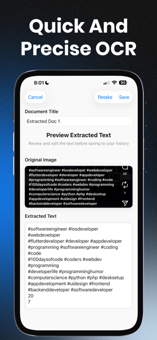 OCRForge: OCR Scanner AI Tool Screenshot 10 of 10