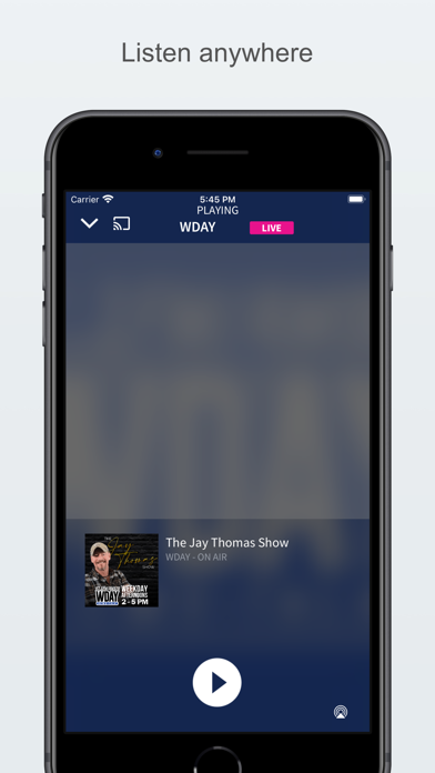 WDAY Radio - AM 970 / FM 93.1 Screenshot