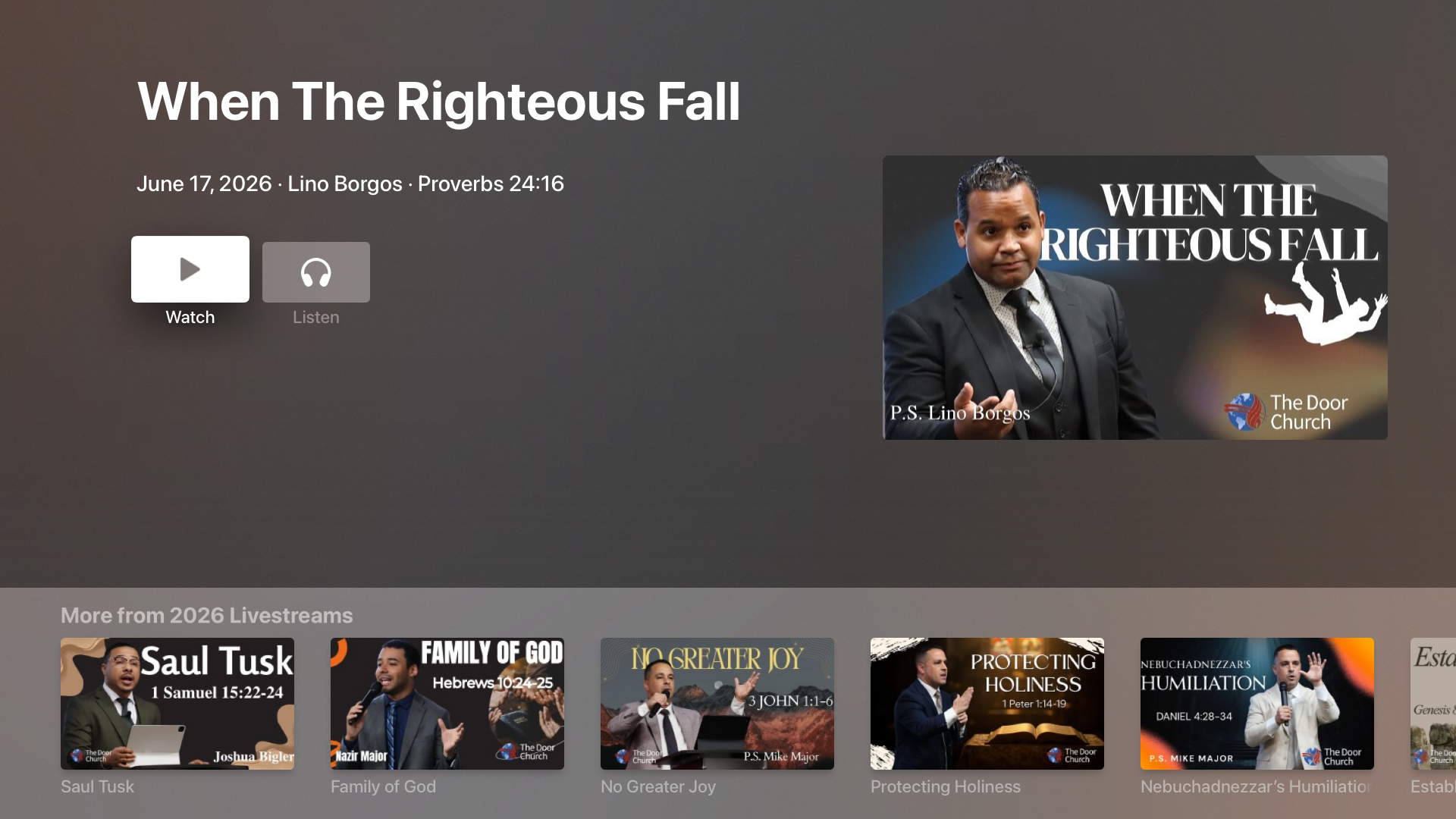 The Door Gospel Church screenshot 9
