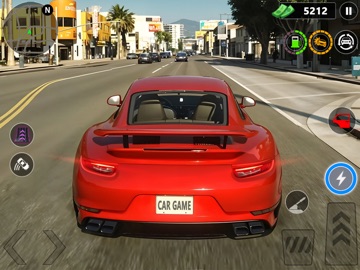 Open World Car Race Drive 3D iPad screenshot