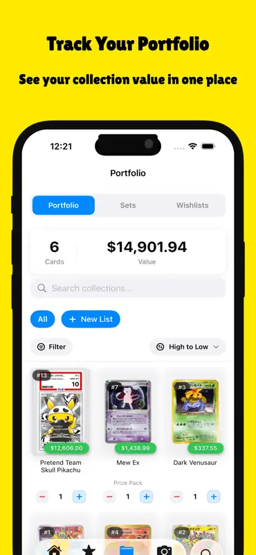 Card Scanner - PokeCollectr screenshot 1 of 5