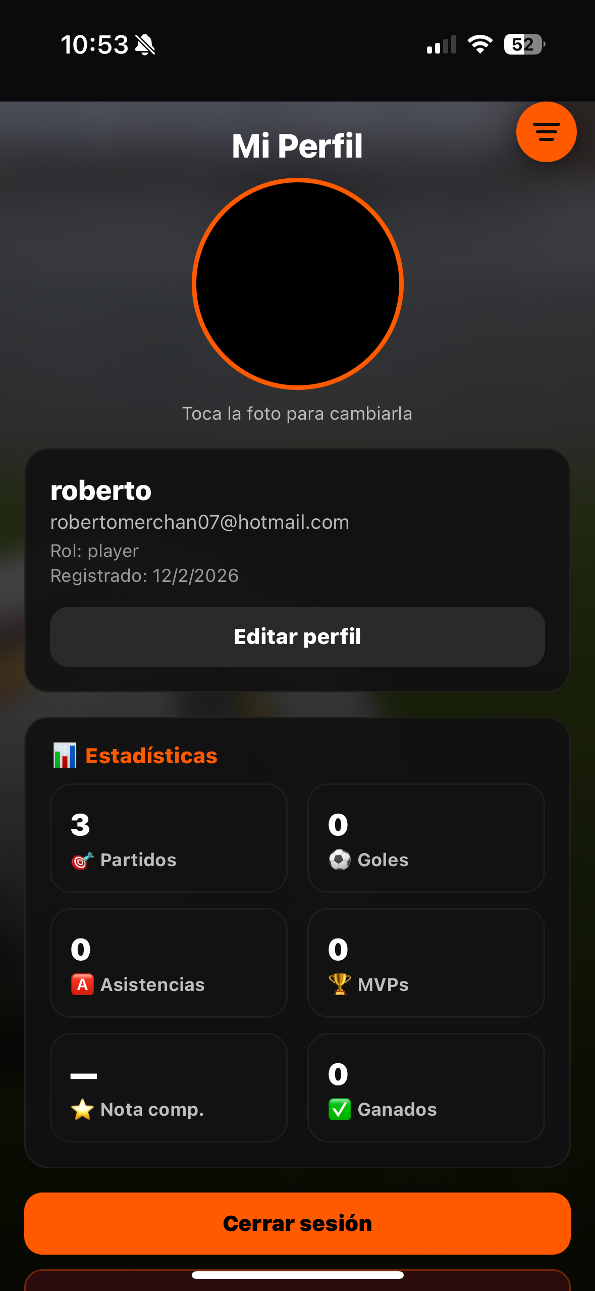EasyFutbol App screenshot 5