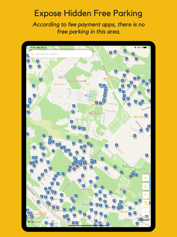 Parkopilot | Find Free Parking iPad screenshot 3 - Navigation app