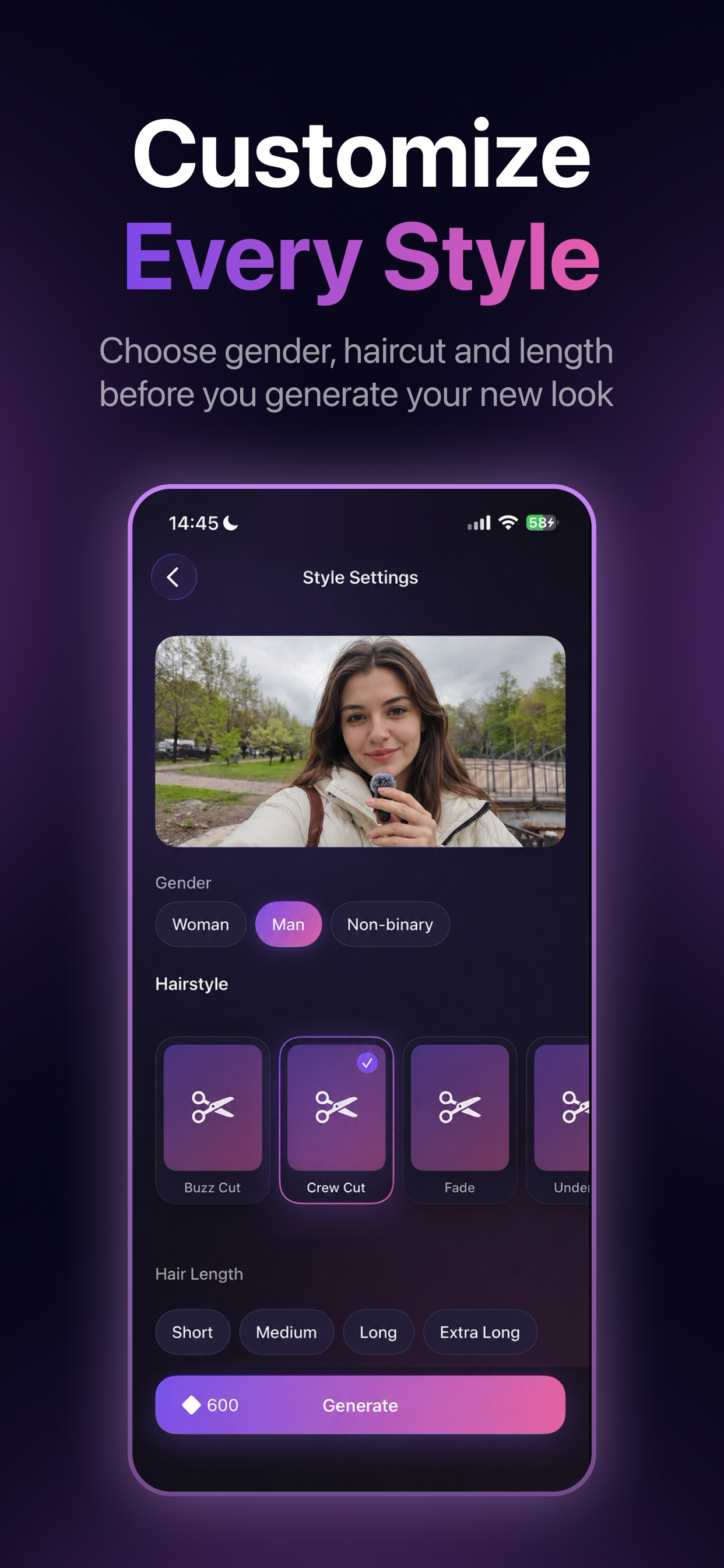 AI Hairstyle: Haircut Stylist