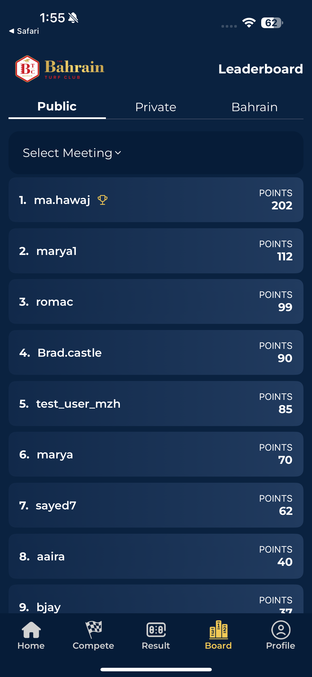BTC Fantasy Horse Racing screenshot 9