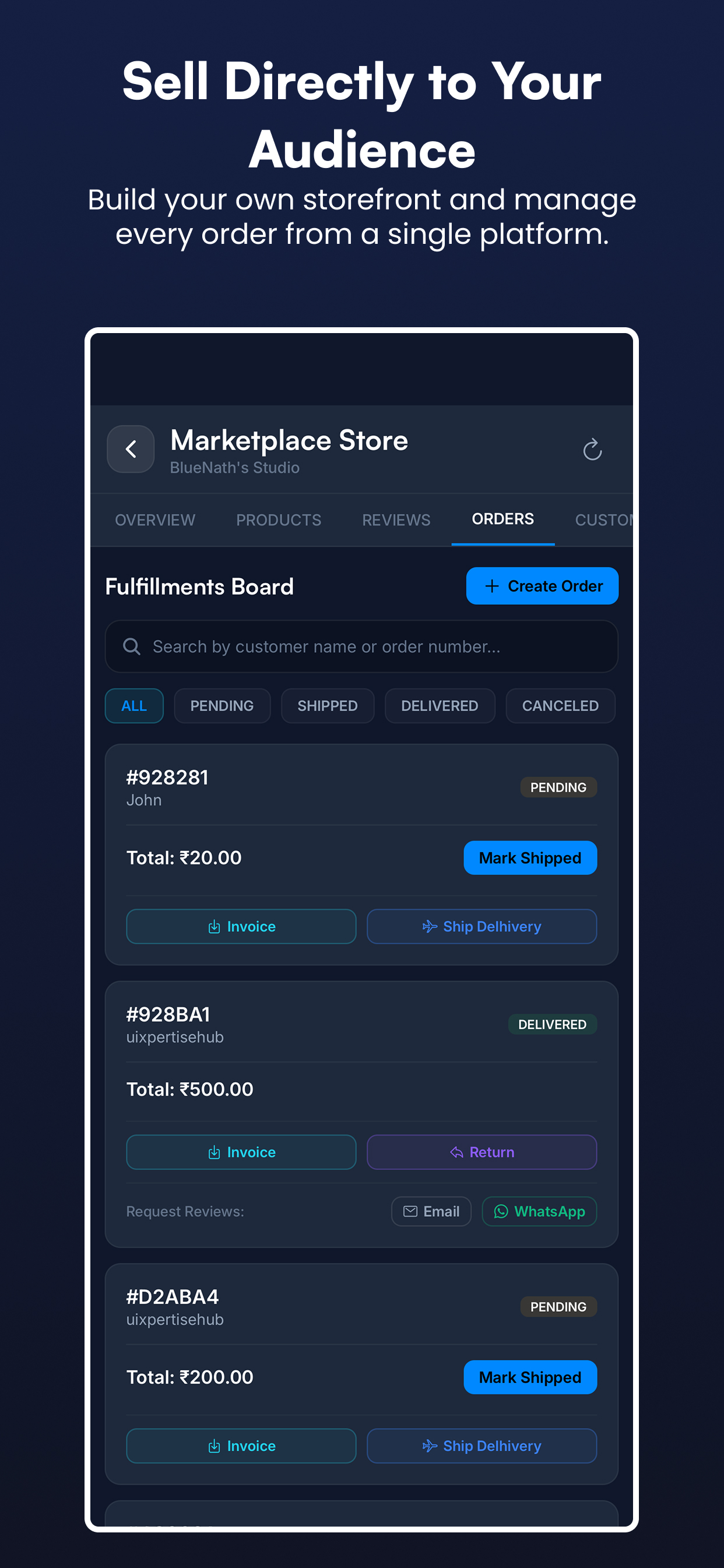 BlueNath:Social Command Studio screenshot 3