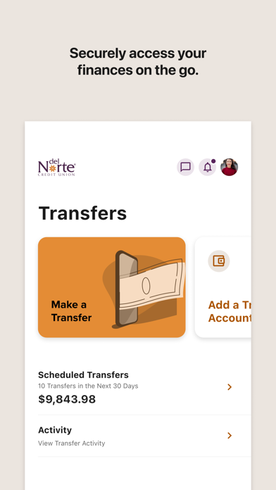 Del Norte Credit Union Screenshot