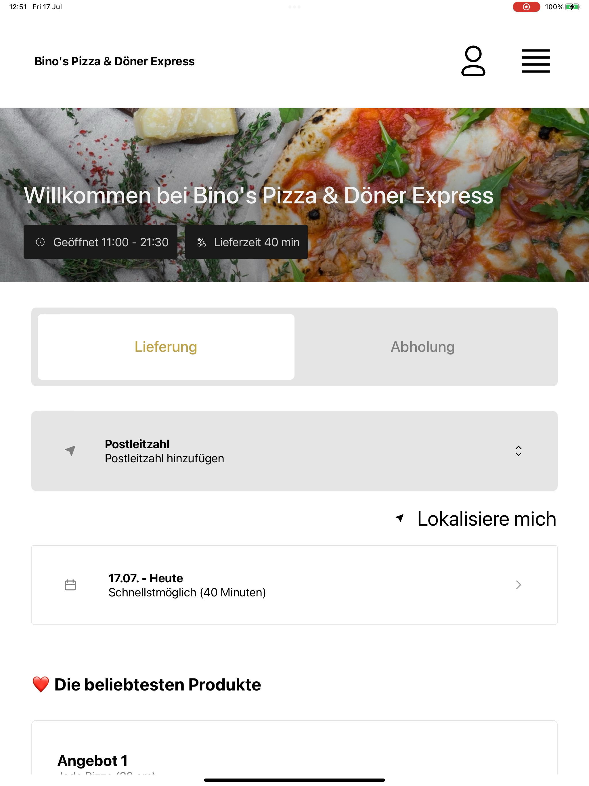 Bino's Pizza & Döner Express screenshot 17