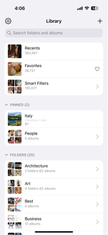 Opla - Photo organizer iPhone screenshot