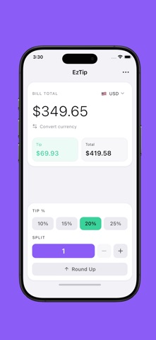 EzTip App Screenshot 6 of 8