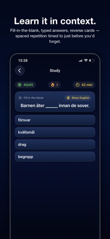 Swescroll – Learn Swedish Screenshot 7 of 8