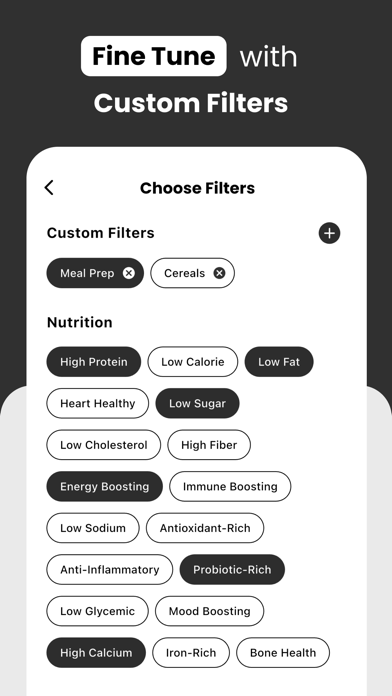 Bite Grocery & Nutrition iPhone screenshot 5 - Health & Fitness app