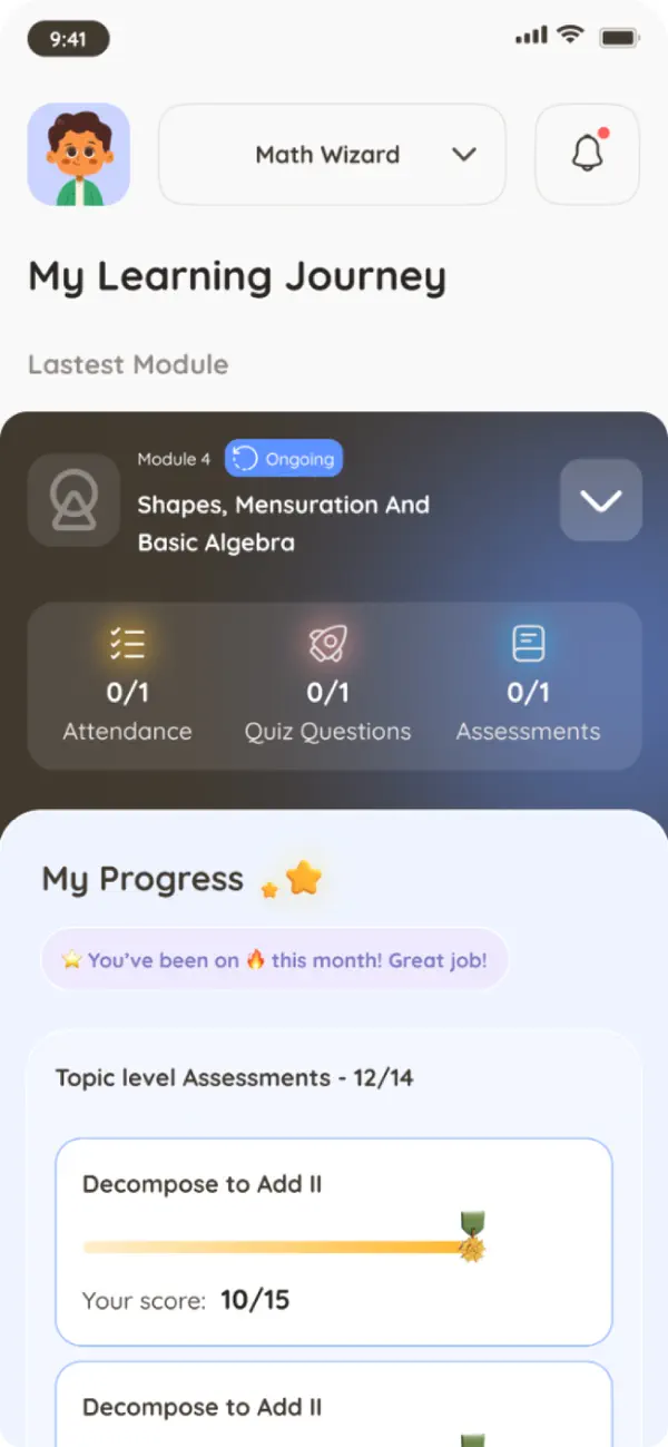 Screenshot #3 pour Bhanzu Parent App