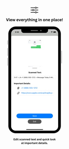 TextPeek screenshot