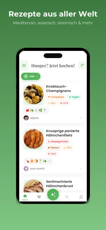 Airfryer Rezepte: KI-Koch screenshot 1 of 6