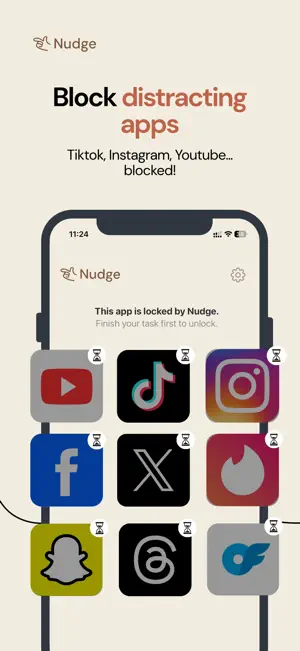 Nudge: Focus & Block Apps screenshot 3