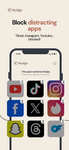 Nudge: Focus & Block Apps Screenshot 3 of 6