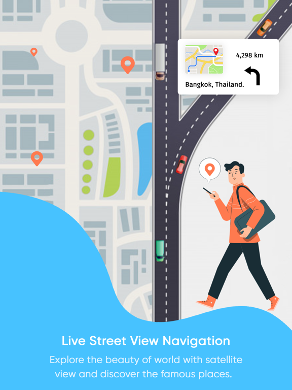 Screenshot #4 pour Live Street View Navigation