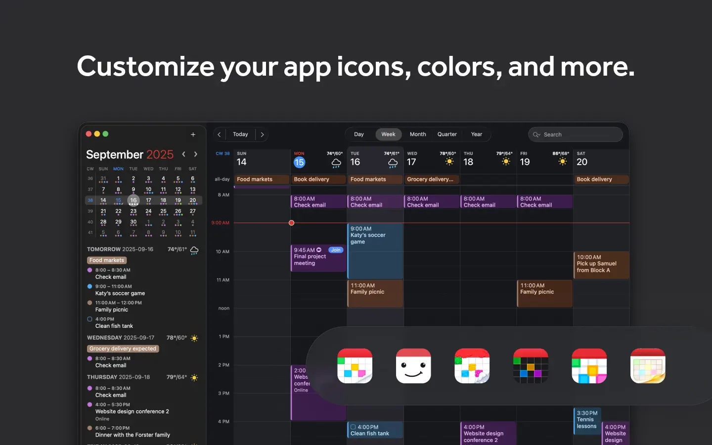 Fantastical, App Store screenshot 7