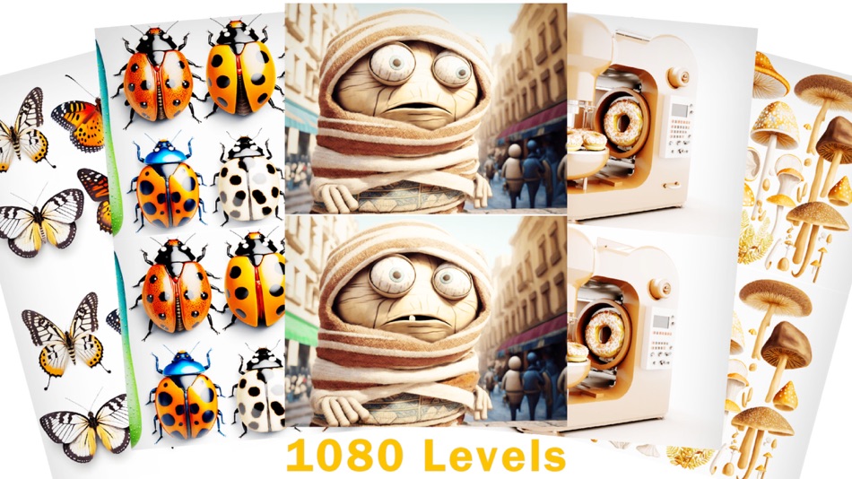 #7. AI Art Find Difference Offline (iOS) 由: Alexey Romanov