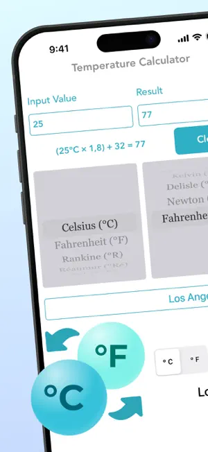 Digital Temperature Converter screenshot 1