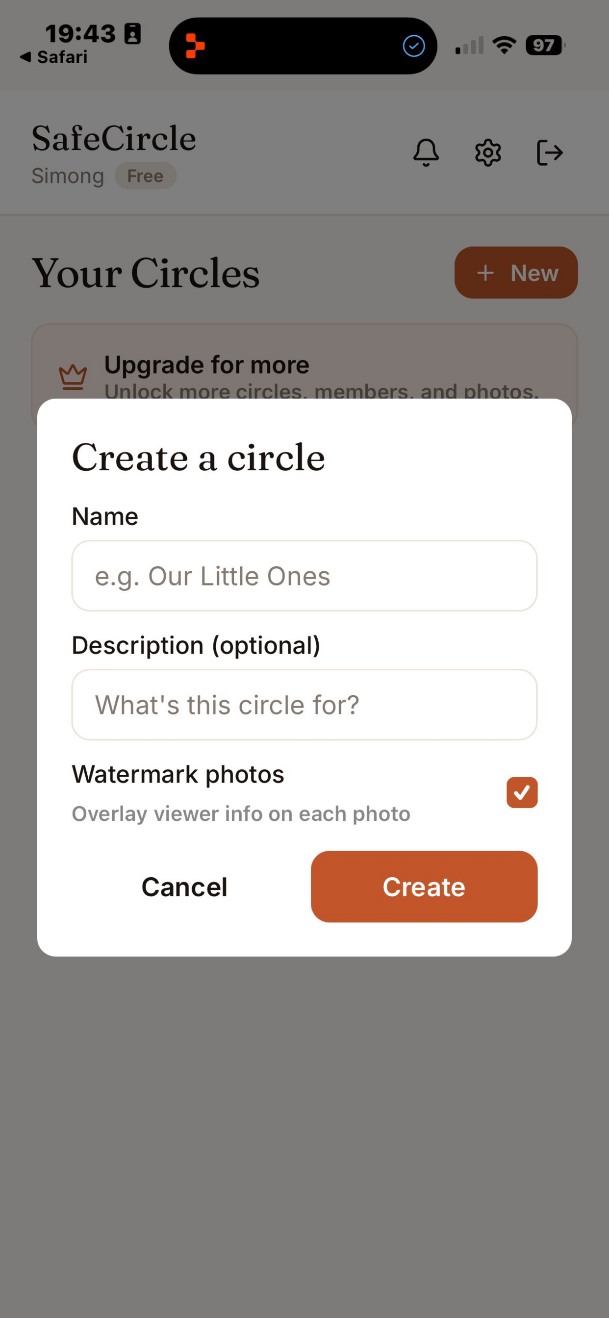 SafeCircle Family Photos screenshot 7