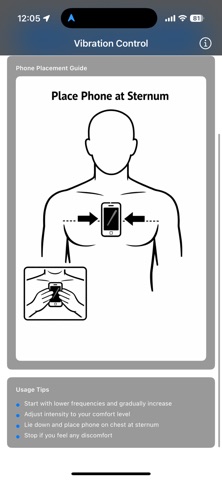 Vagus nerve Stimulator app screenshot