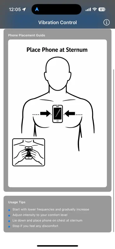 Vagus nerve Stimulator screenshot 1 of 3