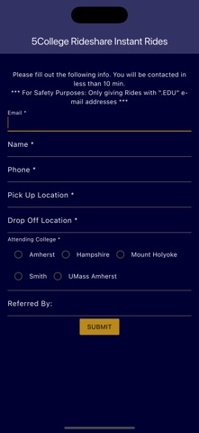 5 College Rideshare Screenshot 6 of 9